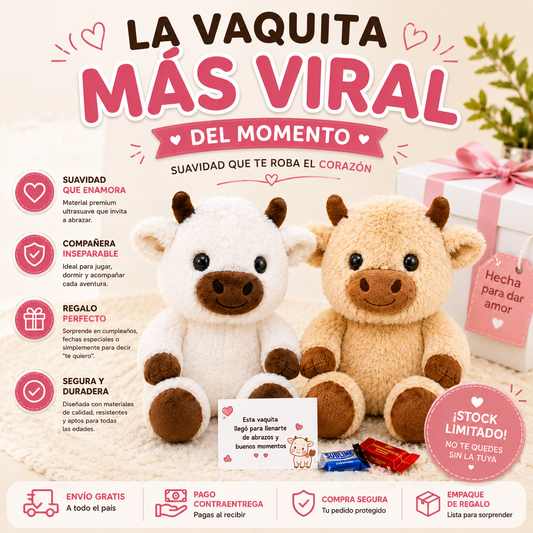 La Vaquita Peluche que Corre - MooMoo