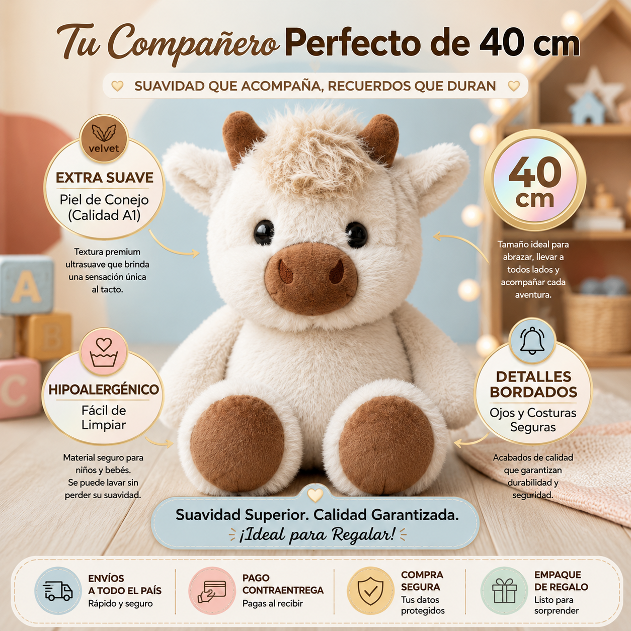 La Vaquita Peluche que Corre - MooMoo