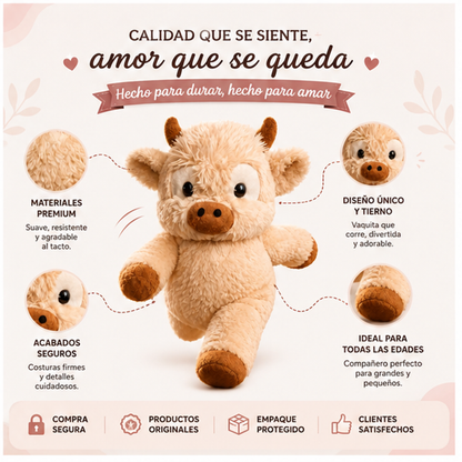 La Vaquita Peluche que Corre - MooMoo